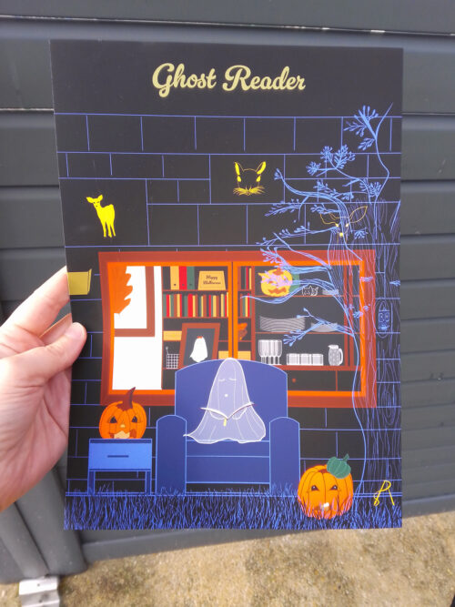 Affiche "Ghost Reader", le fantôme book addict – Image 7