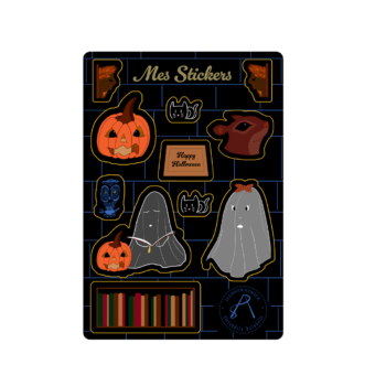 Planches A5 de Stickers Ghost Reader