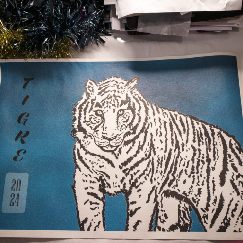 Toile d'Art "Tigre", A3+, Fine Art, édition limitée – Image 2